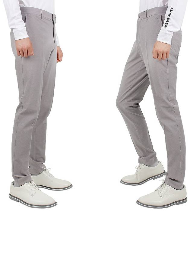 Men's Ellott Golf Pants Light Grey - J.LINDEBERG - BALAAN 4