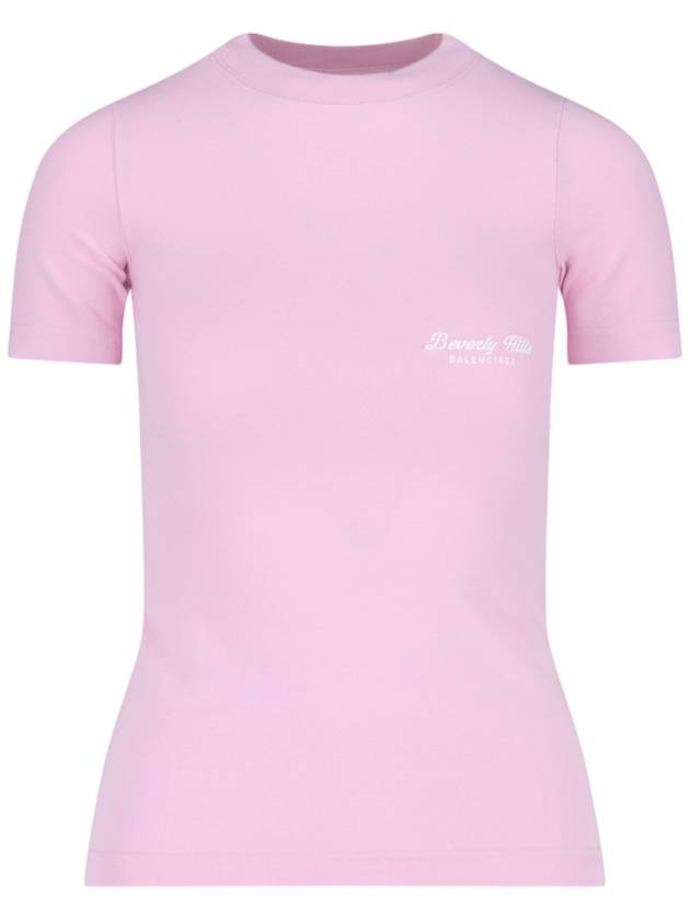 Balenciaga T-shirts and Polos Pink - BALENCIAGA - BALAAN 1