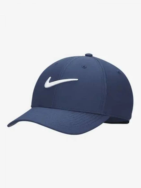 Dry Fit Club Structure Swoosh Cap Midnight Navy White FB5625 410 700270 - NIKE - BALAAN 1