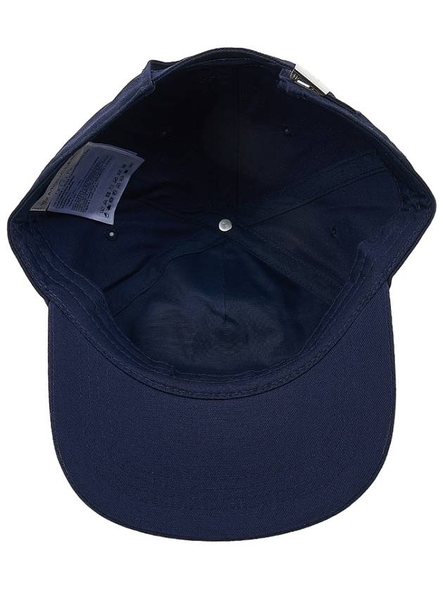 Logo Print Base Ball Cap Navy - MONCLER - BALAAN 6