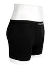 Men's Cotton Boxer Briefs White Black 2 Pack - TOM FORD - BALAAN.