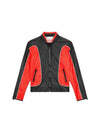 Nylon Jacket Contrast Detailing Red Black - DIESEL - BALAAN 1