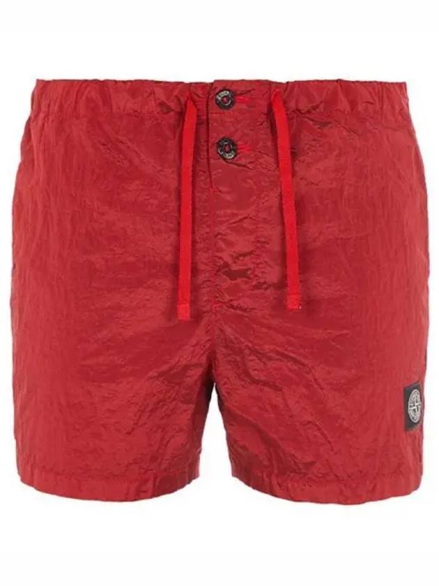 Swimming Nylon Trunk Shorts Red - STONE ISLAND - BALAAN 2