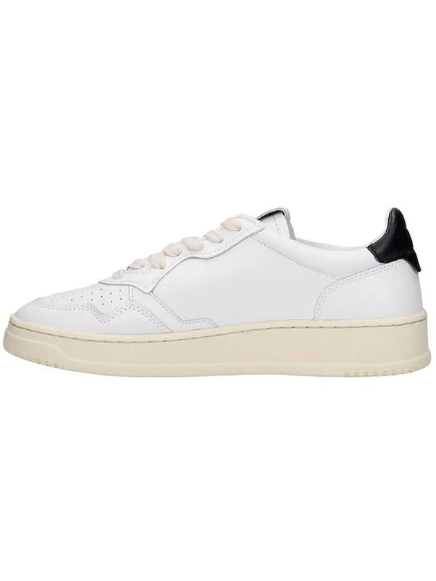 Medalist Goatskin Low Top Sneakers White - AUTRY - BALAAN 4