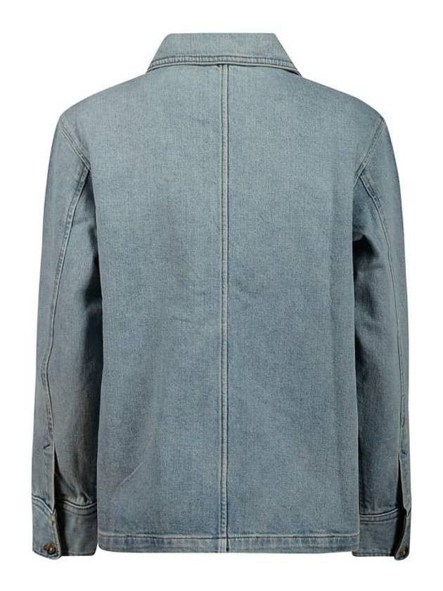 Women's Zenith Denim Jacket Light Blue - A.P.C. - BALAAN 3