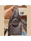 Duo Monogram Sling Bag Black - LOUIS VUITTON - BALAAN 2