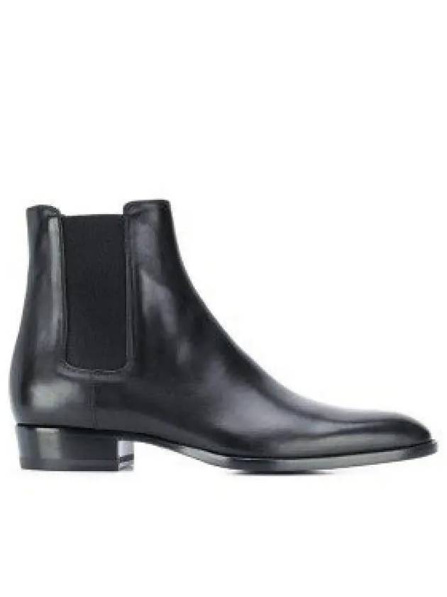 Classic Wyatt Chelsea Boots Black - SAINT LAURENT - BALAAN 2