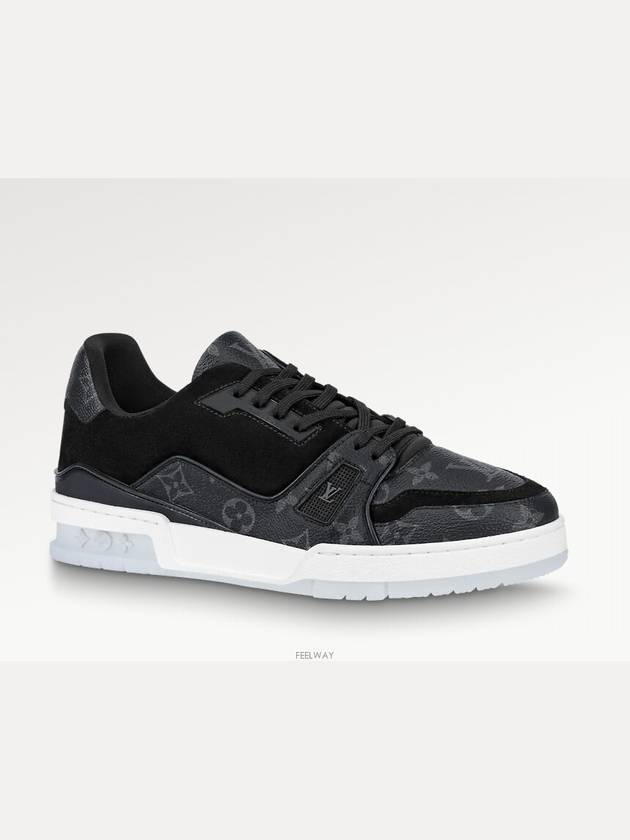 LV Trainer Low Top Sneakers Eclipse - LOUIS VUITTON - BALAAN 1