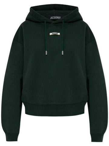 Jacquemus Sweatshirt With Logo, Women's, Green - JACQUEMUS - BALAAN 1