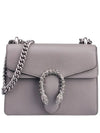 Dionysus Leather Small Shoulder Bag Grey - GUCCI - BALAAN 2