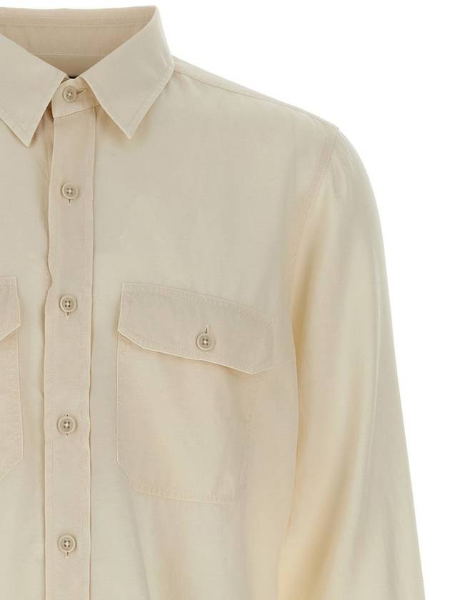 Tom Ford Twill Shirt - TOM FORD - BALAAN 3