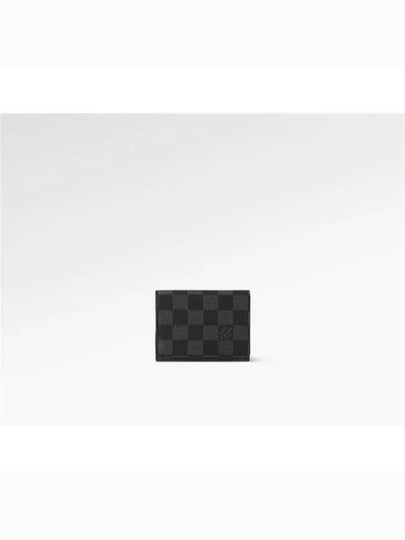 Damier Envelope Business Card Wallet Graphite - LOUIS VUITTON - BALAAN 2