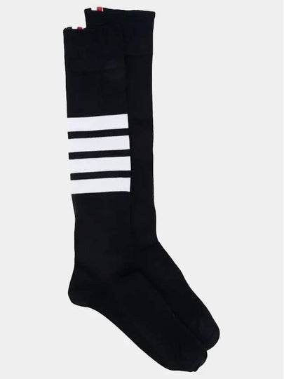 4 Bar Stripe Socks Navy - THOM BROWNE - BALAAN 2