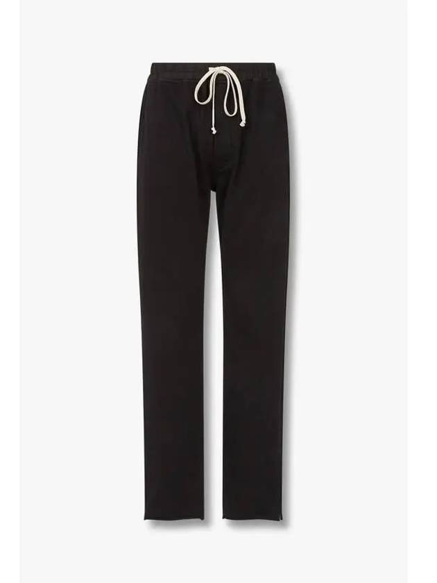 MEN DRKSHDW String Banding Cotton Pants Black - RICK OWENS - BALAAN 1