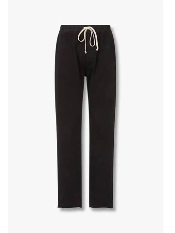 MEN DRKSHDW String Banding Cotton Pants Black - RICK OWENS - BALAAN 1