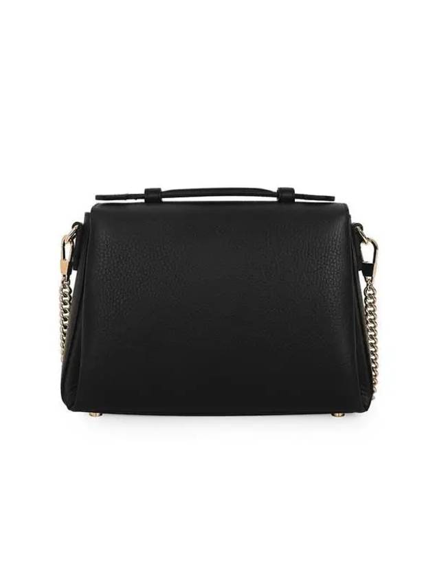 GG Interlocking Chain Small Top Handle Shoulder Bag Black - GUCCI - BALAAN 5