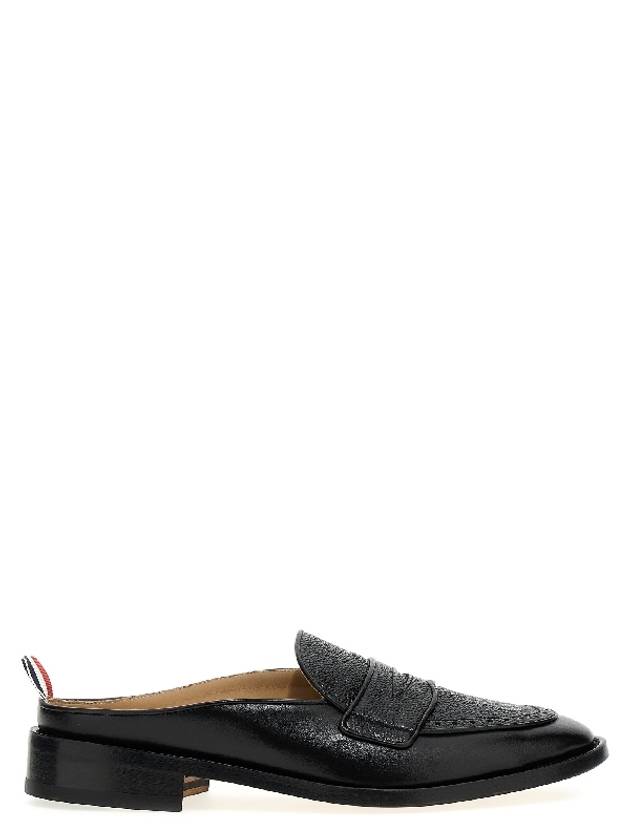 Varsity Grain Leather Penny Loafer MFL103A 06257 001 - THOM BROWNE - BALAAN 1