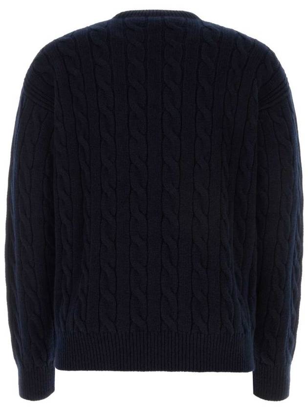 cashmere cable knit sweater UMB385S222107Y - PRADA - BALAAN 3