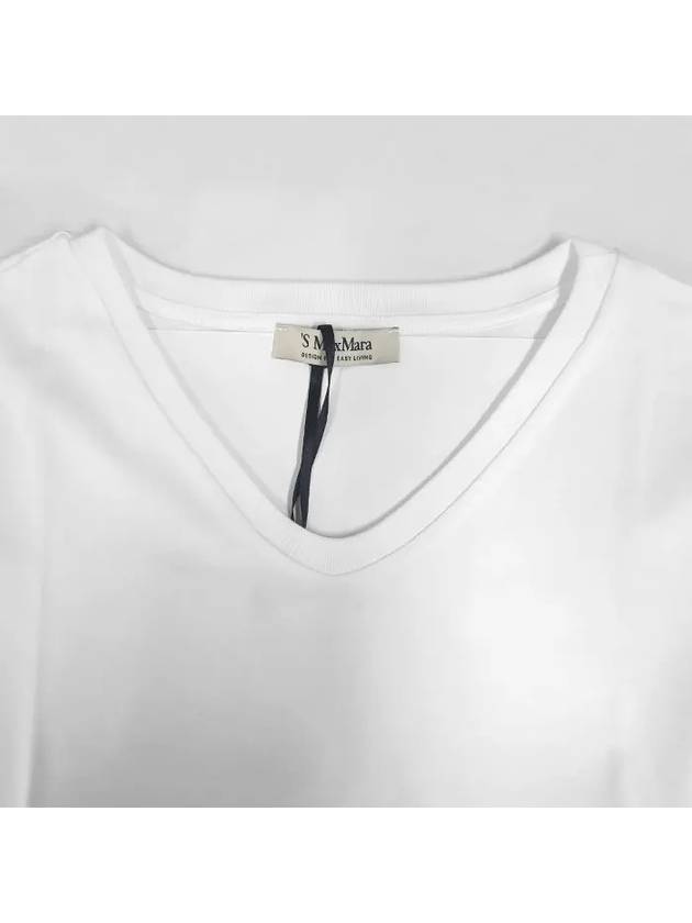 CESARE 001 Vneck short sleeve tshirt - MAX MARA - BALAAN 5