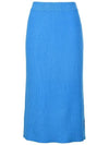 Playable hot color knit long H-line skirt - P_LABEL - BALAAN 11