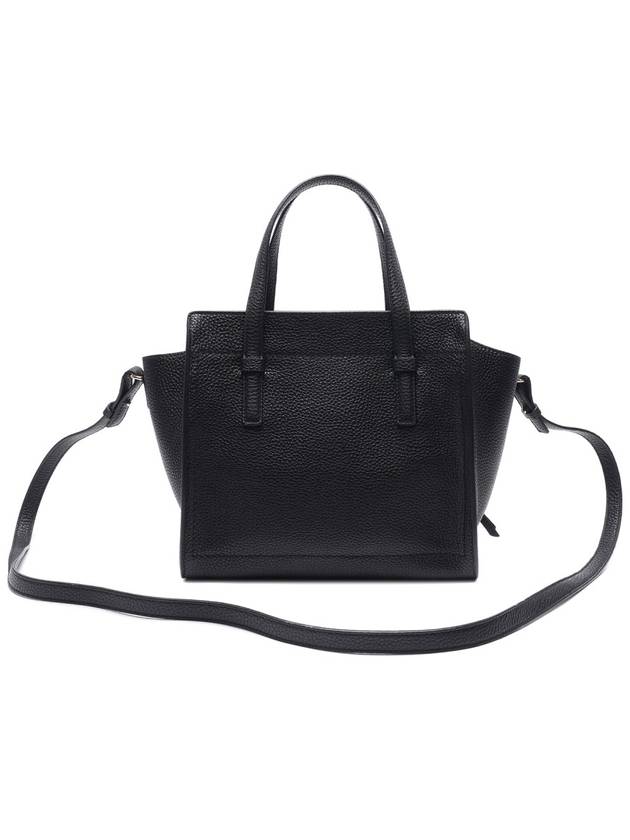 Amy Double Small Tote Bag Black - SALVATORE FERRAGAMO - BALAAN 5