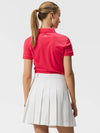 Tour Tech Short Sleeve PK Shirt Azalea - J.LINDEBERG - BALAAN 5