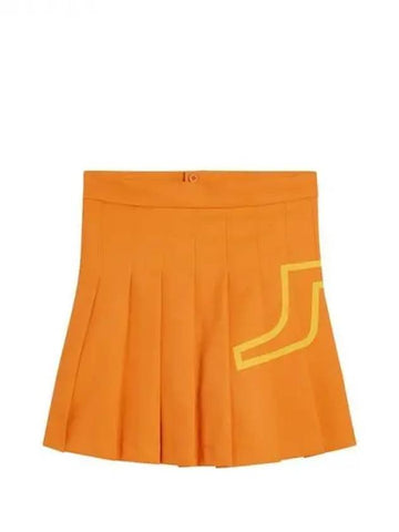 Golf Women Naomi Skirt Tennis Russet Orange Domestic Product GR5Y24043045191 - J.LINDEBERG - BALAAN 1