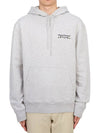 Oars Regular Hoodie Light Grey Melange - MAISON KITSUNE - BALAAN 2