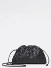 Intrecciato Mini Pouch Bag Black - BOTTEGA VENETA - BALAAN 2