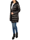 Women s Tile Dew Hooded Heavy Long Down Jacket VDDJ95835 BKS - DUVETICA - BALAAN 10