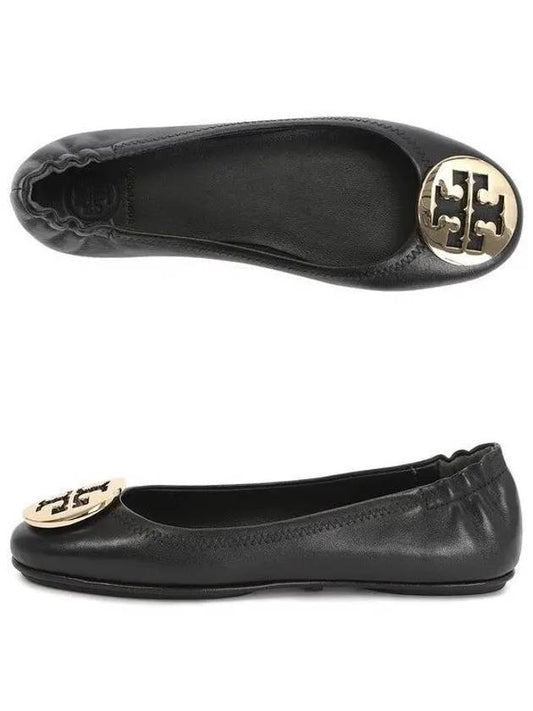 Minnie Travel Flat Black - TORY BURCH - BALAAN 2