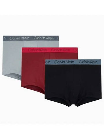 UNDERWEAR Men s Modal Trunks 3PK NP2526OOHZ - CALVIN KLEIN - BALAAN 1