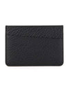 Grain Leather Stitch Card Wallet Black - MAISON MARGIELA - BALAAN 7