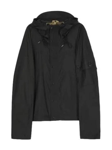 Combo Bonded Anorak Jacket Black Jumper - TEN C - BALAAN 1