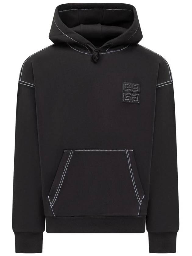 4G Fleece Hood Black - GIVENCHY - BALAAN 2