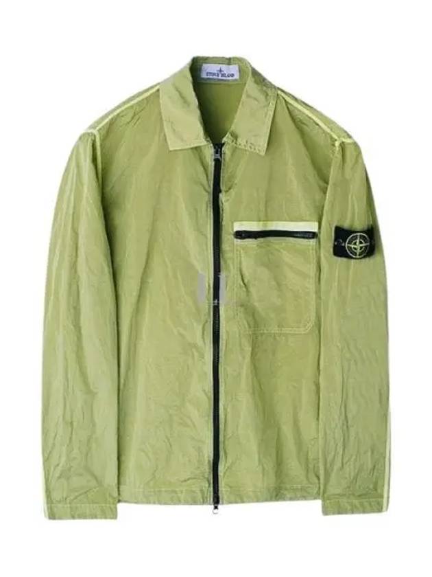 Nylon Metal Econyl Regenerated Zip-Up Jacket Yellow - STONE ISLAND - BALAAN 2