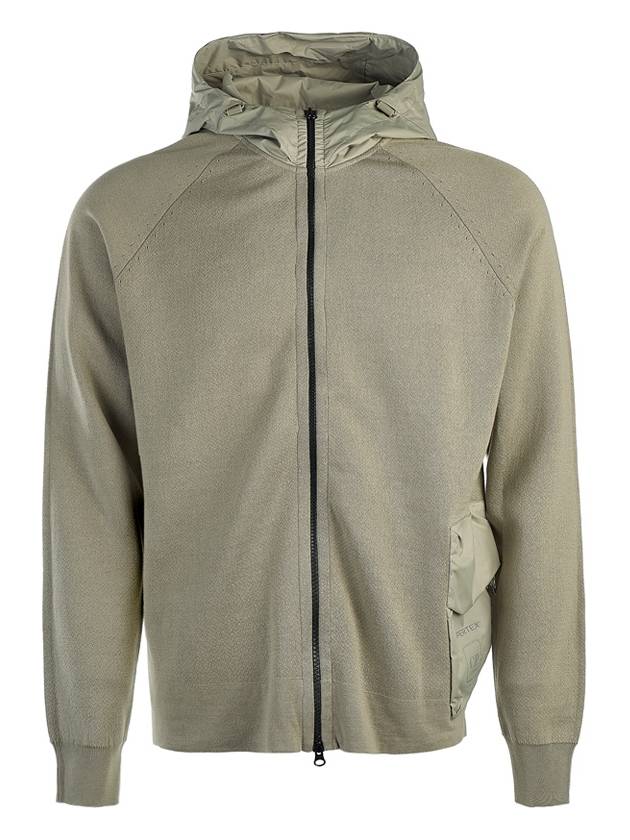 Metropolis Series Zip-Up Hoodie Silver Sage - CP COMPANY - BALAAN 2