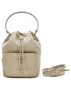 Duet Re-Nylon Bucket Bag Desert Beige - PRADA - BALAAN 2