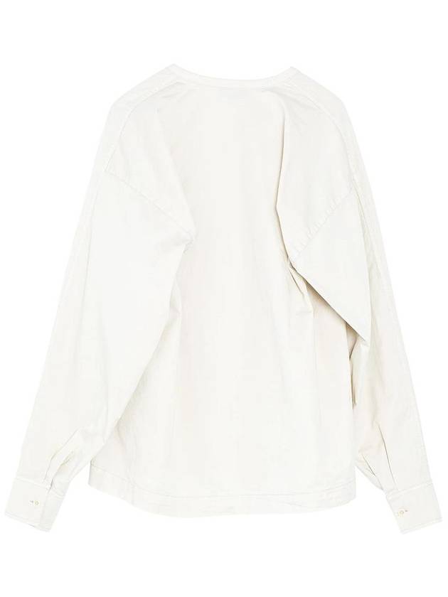 Twist Blouse Ivory - LEMAIRE - BALAAN 3