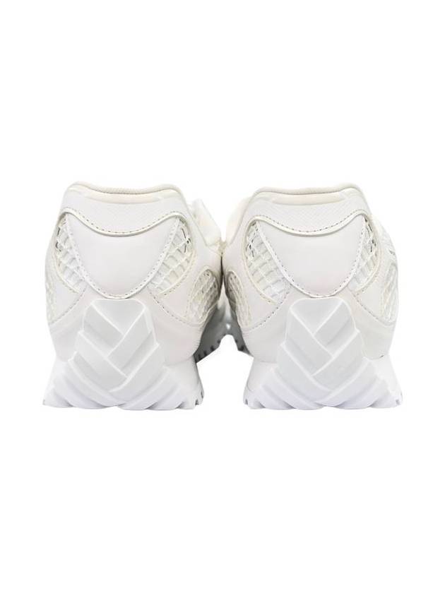 Orbit Mesh Low Top Sneakers White - BOTTEGA VENETA - BALAAN 5