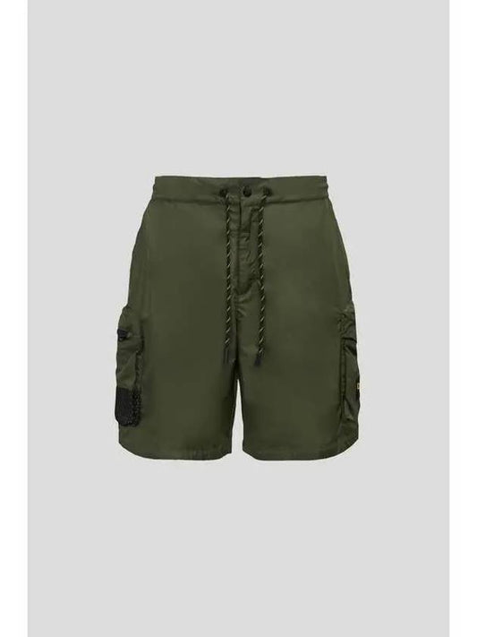 Siege Raki Men's Shorts Dark Khaki 271591 - DUVETICA - BALAAN 1