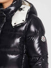 1A00114 68950 999 FLUMET Glossy Black Women’s Padding - MONCLER - BALAAN 3