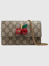 Cherries GG Mini Bag Beige Ebony - GUCCI - BALAAN 2