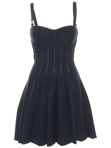 Elisabetta Franchi Midi Dress - ELISABETTA FRANCHI - BALAAN 1