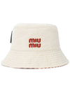 Hat 5RM030 2CQQ F0B67 - MIU MIU - BALAAN 6