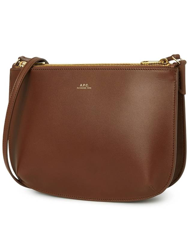 Sarah Cross Bag Brown - A.P.C. - BALAAN 3