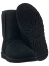 Clear color short boots 5800 BLACK - UGG - BALAAN 5