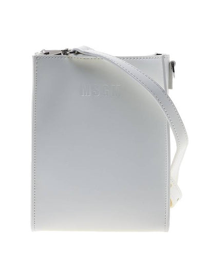 Logo Cross Bag White - MSGM - BALAAN 2