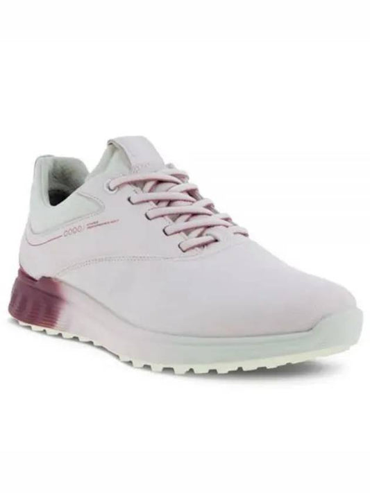 Women's Golf S Three Spikeless Golf Shoes Pink - ECCO - BALAAN 2