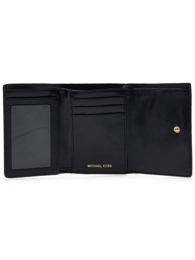 Parker Medium Leather Tri-Fold Half Wallet Black - MICHAEL KORS - BALAAN 11